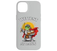 We Test At Dawn Epic Frog Knight Test Day Coordinator Case for iPhone 14 Plus