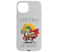 We Test At Dawn Epic Frog Knight Test Day Coordinator Case for iPhone 15 Plus