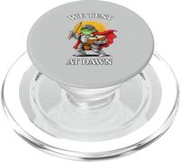 We Test At Dawn Epic Frog Knight Test Day Coordinator PopSockets PopGrip for MagSafe