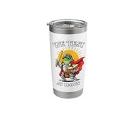 We Test At Dawn Epic Frog Knight Test Day Coordinator Stainless Steel Insulated Tumbler