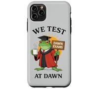We Test At Dawn Exams Frog Test Day Coordinator Case for iPhone 11 Pro Max