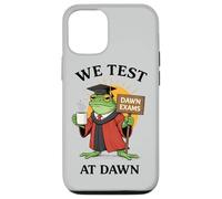 We Test At Dawn Exams Frog Test Day Coordinator Case for iPhone 12/12 Pro