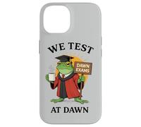 We Test At Dawn Exams Frog Test Day Coordinator Case for iPhone 14