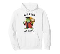 We Test At Dawn Exams Frog Test Day Coordinator Pullover Hoodie