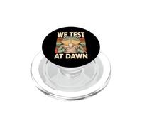 We Test At Dawn Frog Coffee Study Humor PopSockets PopGrip for MagSafe