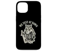 We Test At Dawn Funny Owl Knight QA Tester Exam Graphic Case for iPhone 13