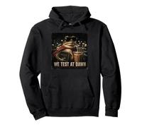 We Test At Dawn Meme Student Final Exam Frog Pullover Hoodie