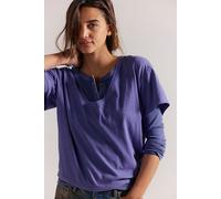 We The Free 3rd Street Tee at Free People in Skipper Blue, Size: XS - female