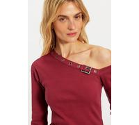 We The Free After Dark Off-The-Shoulder Top at Free People in Biking Red, Size: XS - female