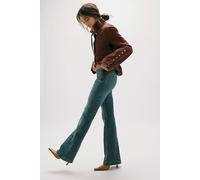 We The Free Alamo Low-Rise Flare Jeans at Free People in Stonehenge, Size: 33 - female