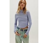 We The Free Aria Turtleneck Top at Free People in Frosted Violet, Size: Medium - female