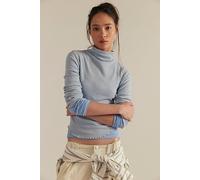 We The Free Aria Turtleneck Top at Free People in Niagara Mist, Size: Large - female