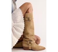 We The Free Ashland Harness Boots at Free People in Biscuit Oiled Suede, Size: US 8 - female