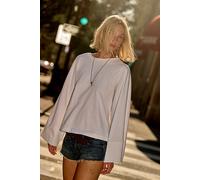 We The Free Atlas Dolman Long Sleeve Top at Free People in Clean Ivory, Size: Large - female