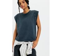We The Free Atlas Muscle Tee at Free People in Black, Size: Small - female