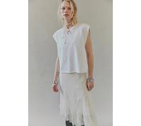 We The Free Atlas Muscle Tee at Free People in Ivory, Size: Small - female