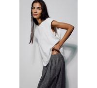 We The Free Atlas Muscle Tee at Free People in Ivory, Size: XL - female
