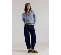 We The Free Backstage Relaxed Cropped Jeans at Free People in Deep Dive, Size: 24 - female