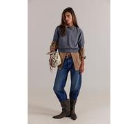 We The Free Backstage Relaxed Cropped Jeans at Free People in Sundown, Size: 26 - female