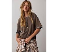 We The Free Bad Habit Tee at Free People in Chicory Coffee, Size: XS - female