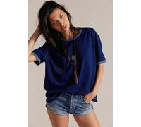 We The Free Bad Habit Tee at Free People in Dark Indigo Combo, Size: Large - female
