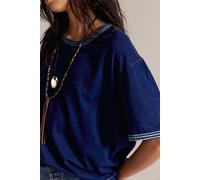 We The Free Bad Habit Tee at Free People in Dark Indigo Combo, Size: Medium - female