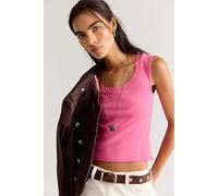 We The Free Ballad Reversible Tank Top at Free People in Pink Magic, Size: Small - female