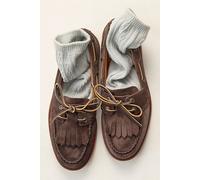 We The Free Benny Boat Shoes Shoe at Free People in Chocolate Suede, Size: US 7 - female