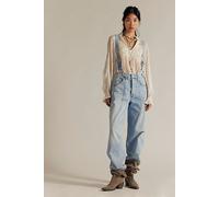 We The Free Berkley Suspender Jeans at Free People in Homecoming, Size: 28 - female