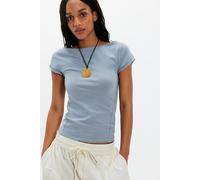 We The Free Billie Tee at Free People in Frosted Earth, Size: Large - female