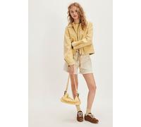 We The Free Blair Vegan Suede Jacket at Free People in Straw, Size: Large - female