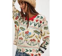 We The Free Blissful Layering Tee at Free People in Corn, Size: XS - female