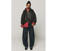 We The Free Bodie Arc Jeans at Free People in Dark And Stormy, Size: 31 S - female