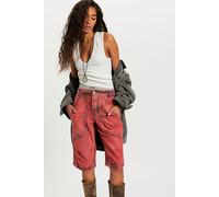 We The Free Break Through Shorts at Free People in Sunset/Red Combo, Size: US 2 - female