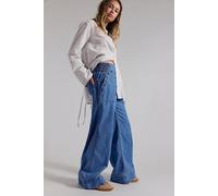 We The Free Breezy Denim Pull-On Jeans at Free People in Dawn, Size: XL - female