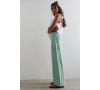 We The Free Breezy Denim Pull-On Jeans at Free People in Sea Mist, Size: XS - female