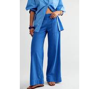 We The Free Breezy Denim Pull-On Jeans at Free People in Stoic, Size: Large - female