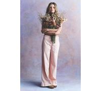 We The Free Breezy Denim Pull-On Lightweight Jeans at Free People in Blush Pink, Size: Large - female