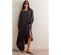 We The Free Camden Maxi Sweatshirt at Free People in Black, Size: Small - female