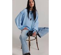 We The Free Camden Sweatshirt at Free People in Dream Blue, Size: XL - female