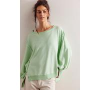We The Free Camden Sweatshirt at Free People in Gossamer Green, Size: Medium - female