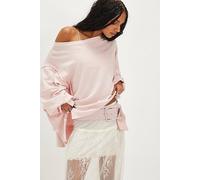 We The Free Camden Sweatshirt at Free People in Lilac Bloom, Size: Large - female