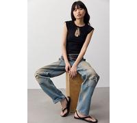 We The Free Canal Street Tee at Free People in Black, Size: Medium - female