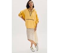 We The Free Charlie Half-Zip Sweatshirt at Free People in Hazey Beachy, Size: Medium - female