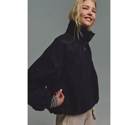 We The Free Chelsea Vegan Suede Funnel-Neck Jacket at Free People in Black, Size: Small - female