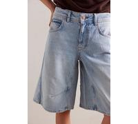 We The Free Cruisin' Bermuda Shorts at Free People in Light Blue, Size: 29 - female