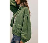 We The Free Cute In This Cardi at Free People in Frosty Spruce, Size: Large - female