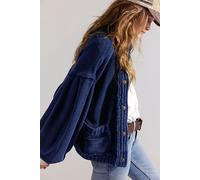 We The Free Cute In This Cardi at Free People in Insignia Blue, Size: XL - female