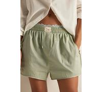 We The Free Day to Day Striped Boxers at Free People in Citron Combo, Size: Small - female