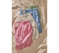We The Free Day to Day Striped Boxers at Free People in Pink Combo, Size: Large - female